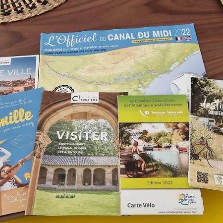 Evasion Depaysante Canal Du Midi* Jardin &Terrasse 카스텔나우다리 외부 사진
