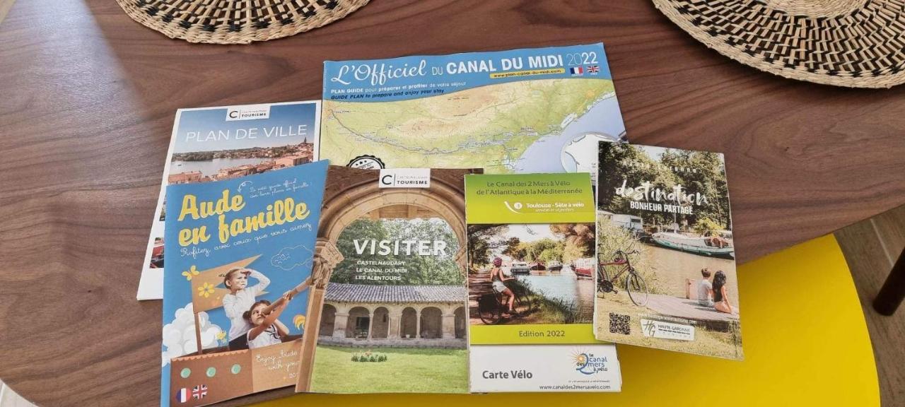 Evasion Depaysante Canal Du Midi* Jardin &Terrasse 카스텔나우다리 외부 사진