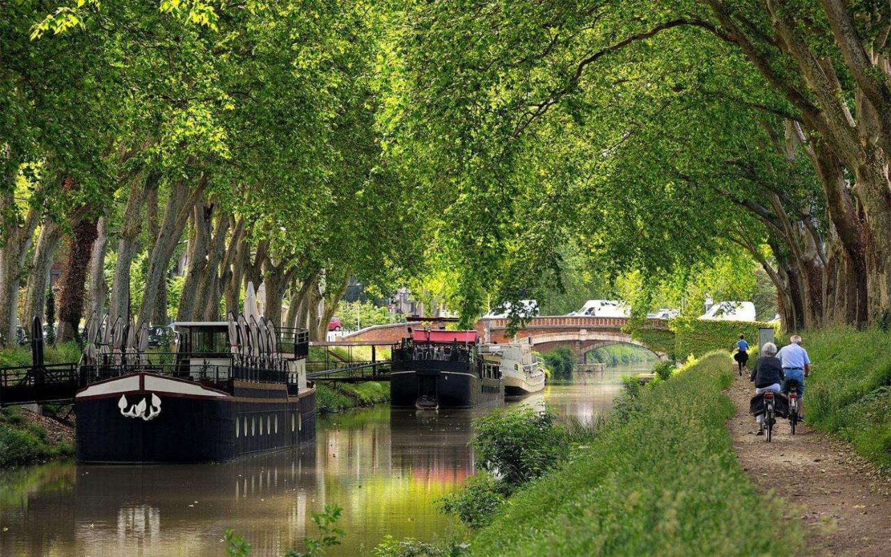 Evasion Depaysante Canal Du Midi* Jardin &Terrasse 카스텔나우다리 외부 사진